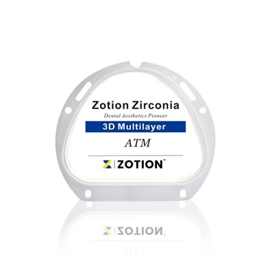 Bloc zotion 71mm zirconia ar gyfer defnyddio labordy